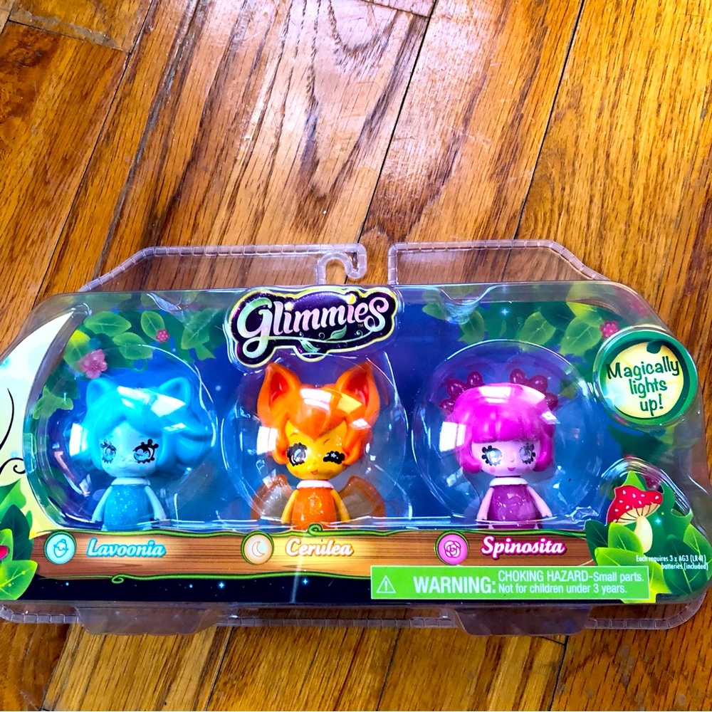 Set of Three Collectible Glimmies